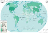 GDP(PPP) Map of the World