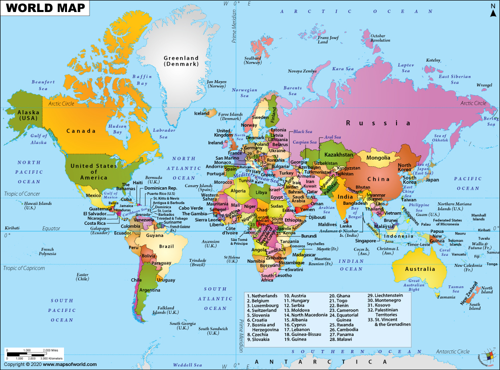 World Map HD