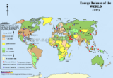 World Energy Balance Map